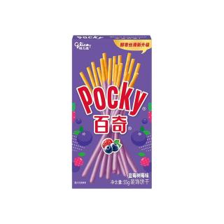 格力高 百醇百奇 涂层饼干棒 蓝莓树莓 8件任选