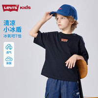 Levi's 凉感面料 儿童短袖T恤 黑美人 150 /72
