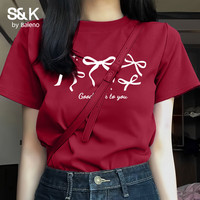 班尼路 纯棉 女士短袖T恤