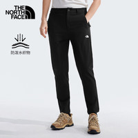 北面 休闲裤女户外舒适防泼长裤81SQ 黑色/4H0 4