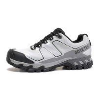 探路者 男女款 户外GORE-TEX防水超轻耐磨徒步鞋 山影灰灰色