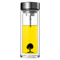 HEENOOR 希诺 XN-6701 双层玻璃杯 265ml