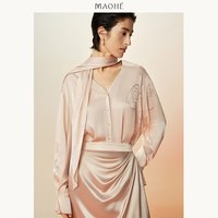  茂禾 烧花气质 女士衬衫