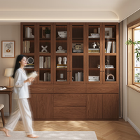  法诗韵 ENF母婴级环保抗菌 书柜 2.2米长*2.4米高【六门书柜】