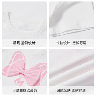  Disney/迪士尼 蝴蝶结 女童T恤