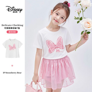  Disney/迪士尼 蝴蝶结 女童T恤