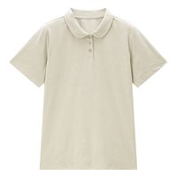 佐丹奴 Polo女装凉感速干抗菌针织娃娃领短袖POLO 05314397