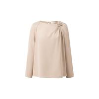  茂禾 手工捏花 女士衬衫 M