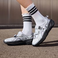 adidas 「波波玛丽珍凉鞋」OZWAVE SANDAL超轻老爹凉鞋