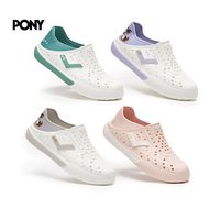 PONY 洞洞鞋包头凉鞋男女情侣休闲户外沙滩鞋防滑一脚蹬溯溪鞋
