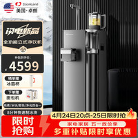 Zoomland 立式净饮一体机制冰茶吧机 家用饮水机净水器客厅立式压缩机制冷