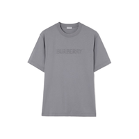 BURBERRY 男装 徽标装饰棉质 T 恤衫