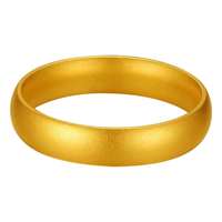 China Gold/中国黄金 古法工艺 古法素圈戒指