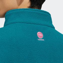 adidas NEO adidas 复古简约舒适百搭 男款拼色背心拉链背心马甲