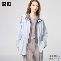  UNIQLO/优衣库 防紫外线 女士防晒衣 70 浅紫色