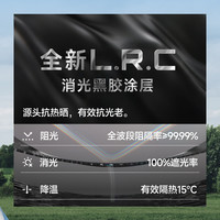 蕉下女士大檐黑胶灯罩防晒帽环绕式全脸遮阳帽全遮光易收纳BM563