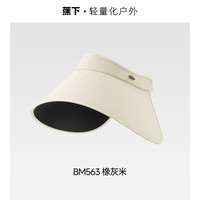 蕉下女士大檐黑胶灯罩防晒帽环绕式全脸遮阳帽全遮光易收纳BM563