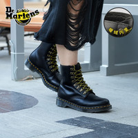 Dr.Martens 马丁（马汀博士 Dr.Martens）1460 Pascal男女加绒保暖雪地靴8孔中帮马丁靴 黑色 36