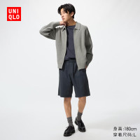 优衣库 全棉 男士短裤 09 黑色 2XL