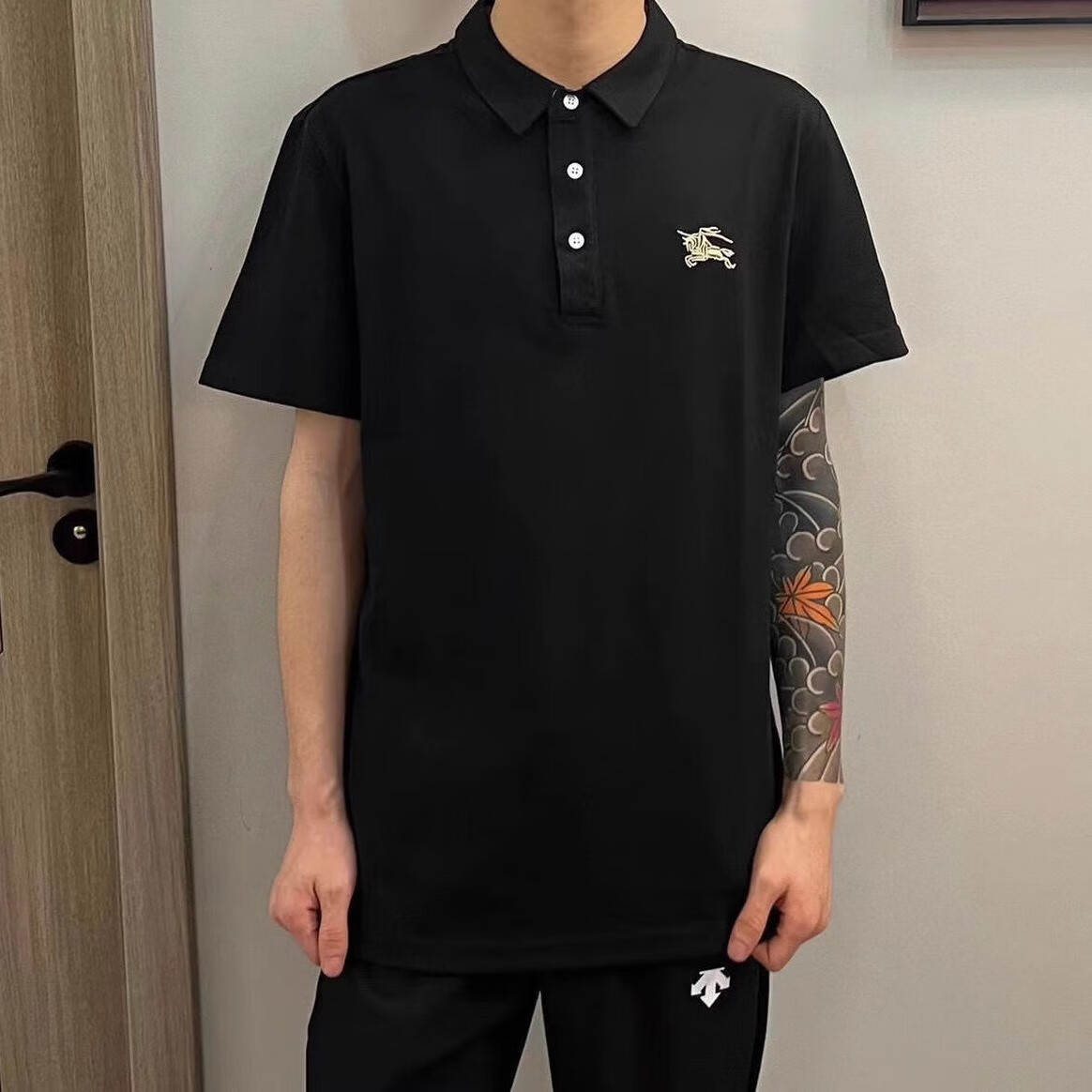  YIBO/益帛 刺绣 男士POLO衫