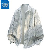 JEANSWEST/真维斯 宽松休闲 男士牛仔外套
