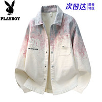 PLAYBOY/花花公子 男士牛仔外套