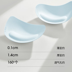YOUKESHU 波点撞色内衣女薄款小胸聚拢无痕细肩带甜美吊带文胸 油蜡纸色 均码