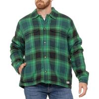 Marmot 男士夹克 Ridgefield Sherpa-Lined Flannel Shirt Jacket