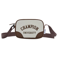  Champion 美式学院风 女士单肩包 棕色