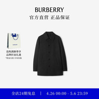 BURBERRY 男装 短款羊毛轻便大衣
