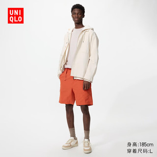  UNIQLO/优衣库 宽松 男士尼龙休闲短裤