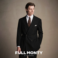 Full Monty/孚芒 抗皱强捻 男士西服套装