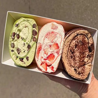 毛巾卷120g*6盒 发顺丰（草莓+蓝莓+抹茶+芒果+蜜桃+奥利奥）