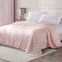 富安娜 被子夏凉被可水洗抑菌空调被夏季被芯双人薄被子2.5斤203x229cm