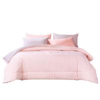 富安娜 爱莉莎 七孔抗菌夏被 粉色 1.8m床