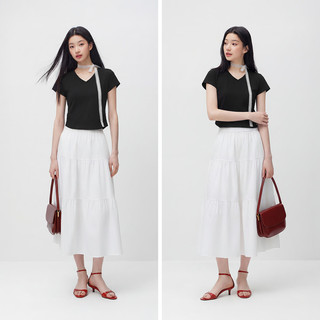  Semir/森马 凉感透气 女士短袖T恤
