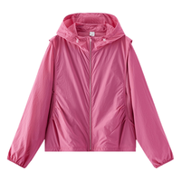  Semir/森马 UPF50+防晒 女士防晒衣 【嘟嘟同款】玫红60165