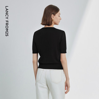  LANCY FROM25/朗姿 修身 女士针织衫