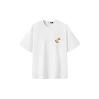  Semir/森马 吸湿速干 男士短袖T恤 2XL 本白10102