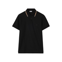 BURBERRY 男装 格纹装饰棉质 Polo 衫