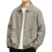 pierre cardin/皮尔·卡丹 休闲百搭 男士夹克衫