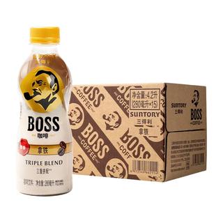 三得利 Boss咖啡 三重拼配深度烘焙 280ml*15瓶