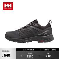 HELLY HANSEN, HH 减震 男士户外徒步鞋 黑色-男 40