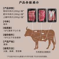  喜盼 牛肉片套装