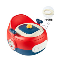 日康 儿童马桶 宝宝座便器婴儿便盆  PU垫三合一功能  PP硬垫座便器
