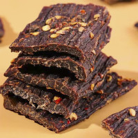 移动端、京东百亿补贴：伟桑正宗川藏特产风干牛肉干108g手撕麻辣味休闲追剧零食超干肉干肉铺