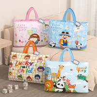 俏洁 卡通加厚牛津布手提被子收纳袋