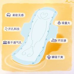 elis 瞬吸干爽 卫生巾