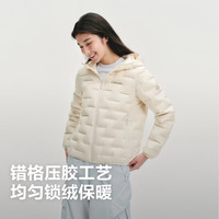 波司登 云感鹅绒4.0 女士轻暖连帽羽绒服