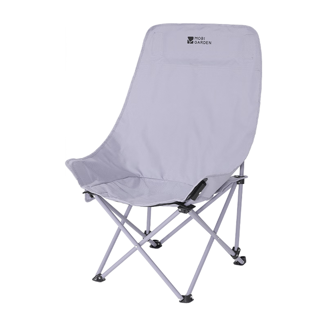牧高笛 高背 户外露营椅子 月亮高背椅Basic 薰衣草紫
